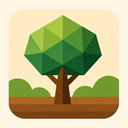 icon_agriculture_tree_geometric icon preview