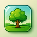 icon_agriculture_tree_glassy icon preview