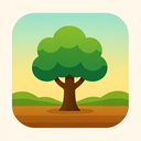 icon_agriculture_tree_gradient icon preview