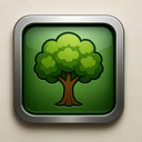 icon_agriculture_tree_metallic icon preview