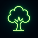 icon_agriculture_tree_neon icon preview