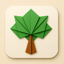 icon_agriculture_tree_origami icon preview