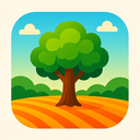 icon_agriculture_tree_vibrant_colors icon preview