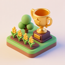 icon_agriculture_trophy_3d_isometric icon preview