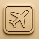 icon_animals_airplane_embossed icon preview