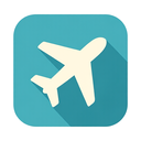 icon_animals_airplane_flat_design icon preview