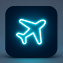 icon_animals_airplane_glow_effect icon preview
