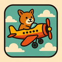 icon_animals_airplane_retro icon preview