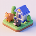 icon_animals_bank_3d_isometric icon preview