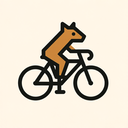 icon_animals_bicycle_geometric icon preview