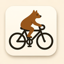 icon_animals_bicycle_iconic icon preview