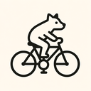 icon_animals_bicycle_line_art icon preview