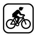 icon_animals_bicycle_monochrome icon preview