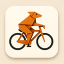 icon_animals_bicycle_origami icon preview
