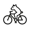 icon_animals_bicycle_outline icon preview