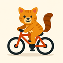 icon_animals_bicycle_playful icon preview