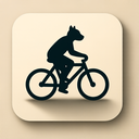 icon_animals_bicycle_shadow_effect icon preview