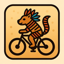 icon_animals_bicycle_tribal icon preview