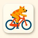 icon_animals_bicycle_vibrant_colors icon preview