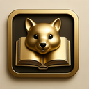 icon_animals_book_metallic icon preview