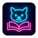 icon_animals_book_neon icon preview