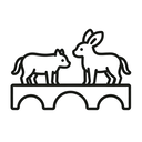 icon_animals_bridge_line_art icon preview