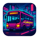 icon_animals_bus_cyberpunk icon preview