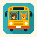 icon_animals_bus_flat_design icon preview