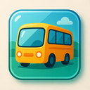 icon_animals_bus_glassy icon preview