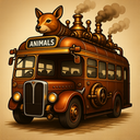icon_animals_bus_steampunk icon preview