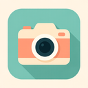 icon_animals_camera_flat_pastel icon preview