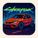 icon_animals_car_cyberpunk icon preview