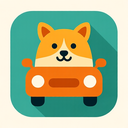 icon_animals_car_flat_design icon preview