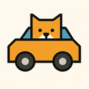 icon_animals_car_geometric icon preview