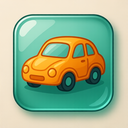 icon_animals_car_glassy icon preview