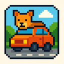 icon_animals_car_pixel_art icon preview