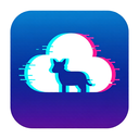icon_animals_cloud_digital_glitch icon preview