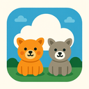 icon_animals_cloud_flat_design icon preview