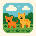 icon_animals_cloud_organic_pattern icon preview