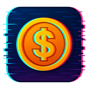 icon_animals_coin_digital_glitch icon preview