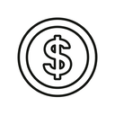 icon_animals_coin_minimal_outline icon preview