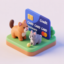 icon_animals_credit_card_3d_isometric icon preview