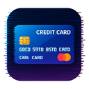 icon_animals_credit_card_digital_glitch icon preview