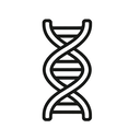 icon_animals_dna_strand_minimal_outline icon preview
