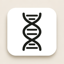 icon_animals_dna_strand_minimalist icon preview