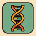 icon_animals_dna_strand_retro icon preview