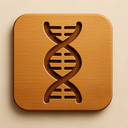 icon_animals_dna_strand_wooden icon preview