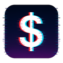 icon_animals_dollar_sign_digital_glitch icon preview