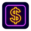 icon_animals_dollar_sign_neon icon preview