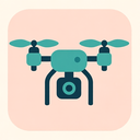 icon_animals_drone_flat_pastel icon preview